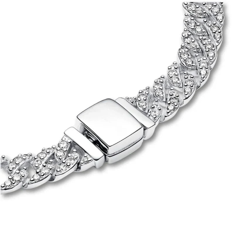 Cuban bracelet i moissanite