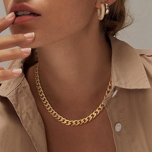 Kraftfull kubansk länkhalskedja