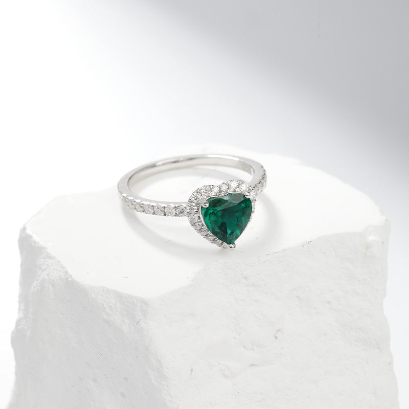 Delara Virenza Ring - Vitt Guld