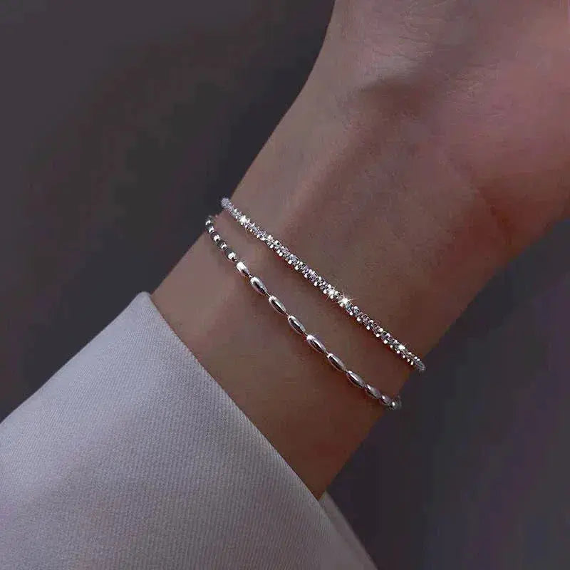 Zirkonia Silverarmband – Chic Kollektion