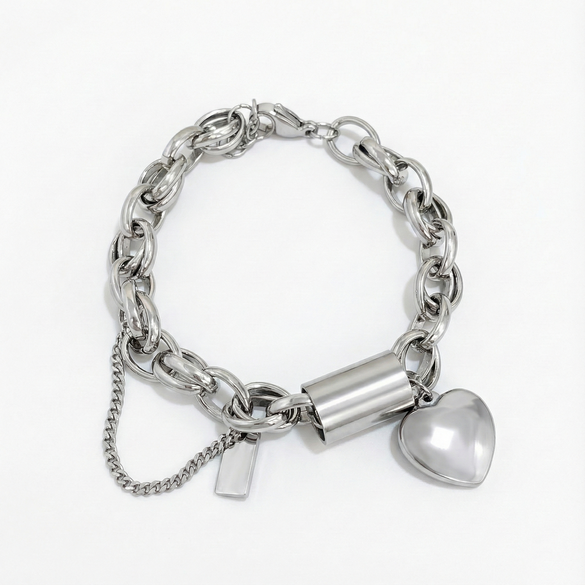 Chunky Herzstück Armband