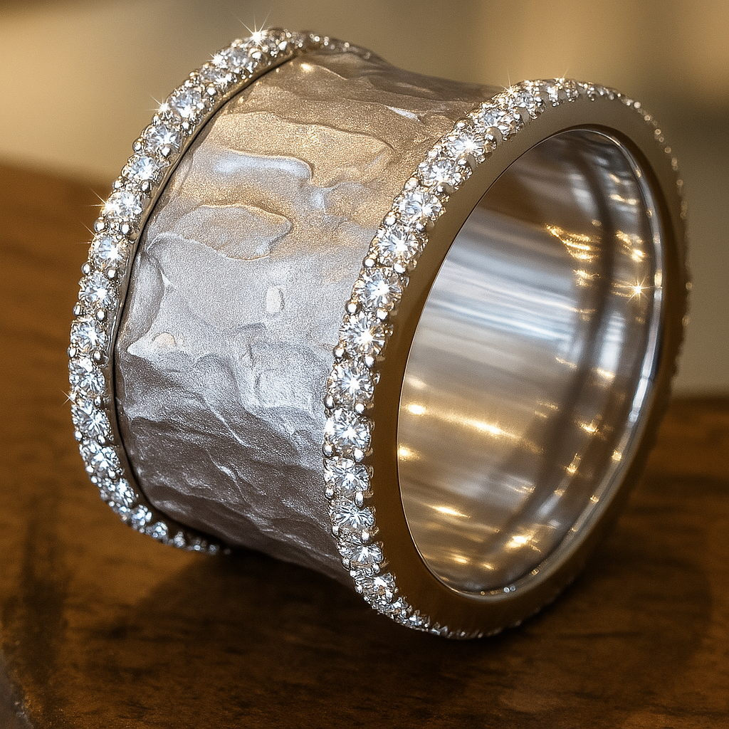 Hanna - Vintage Ring av Silver Zirkon