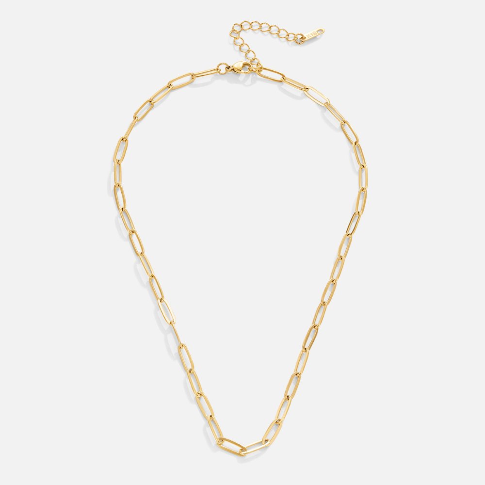 Eva – Kort halsband med länkstruktur
