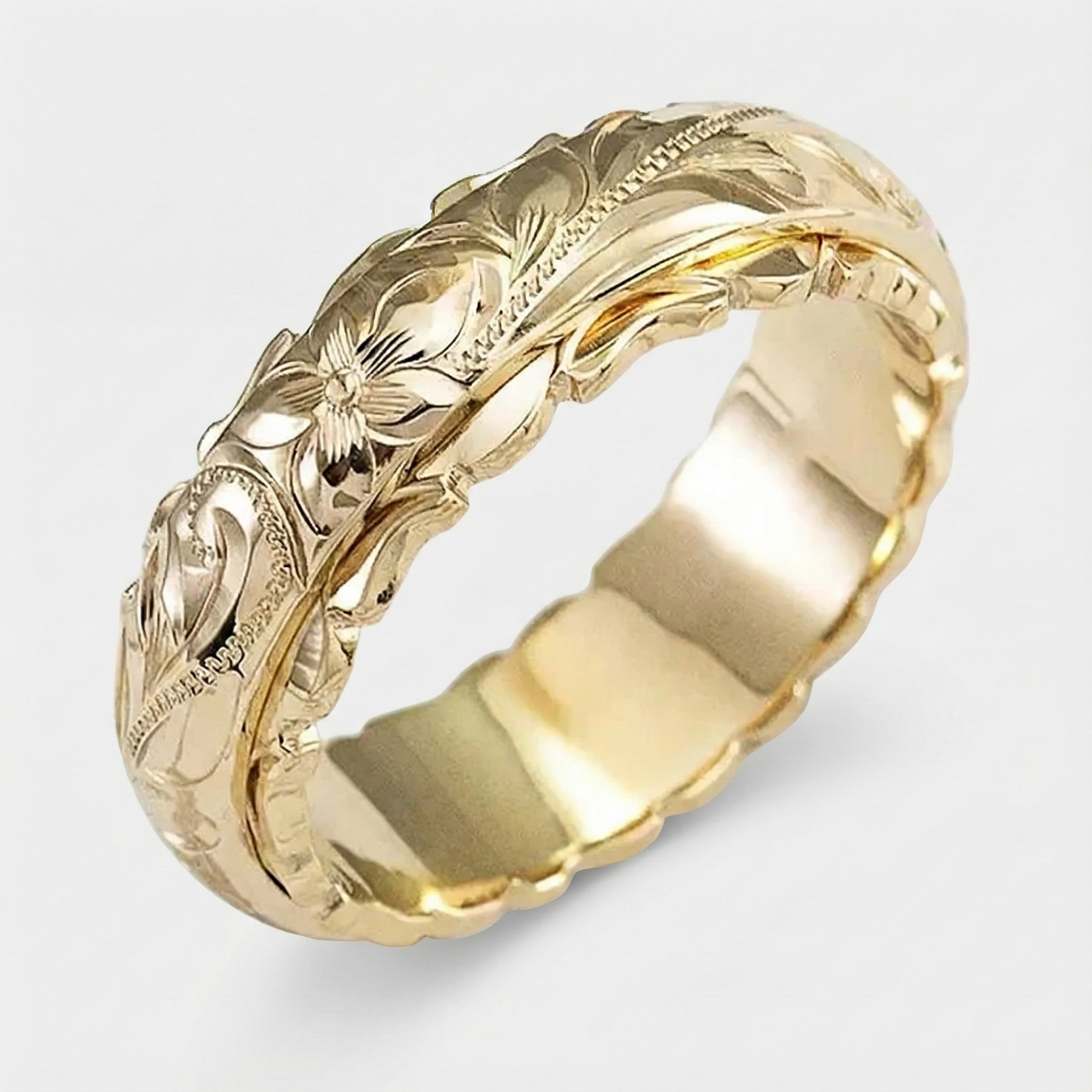Mila - Guldblomster ring inspirerad av antiken