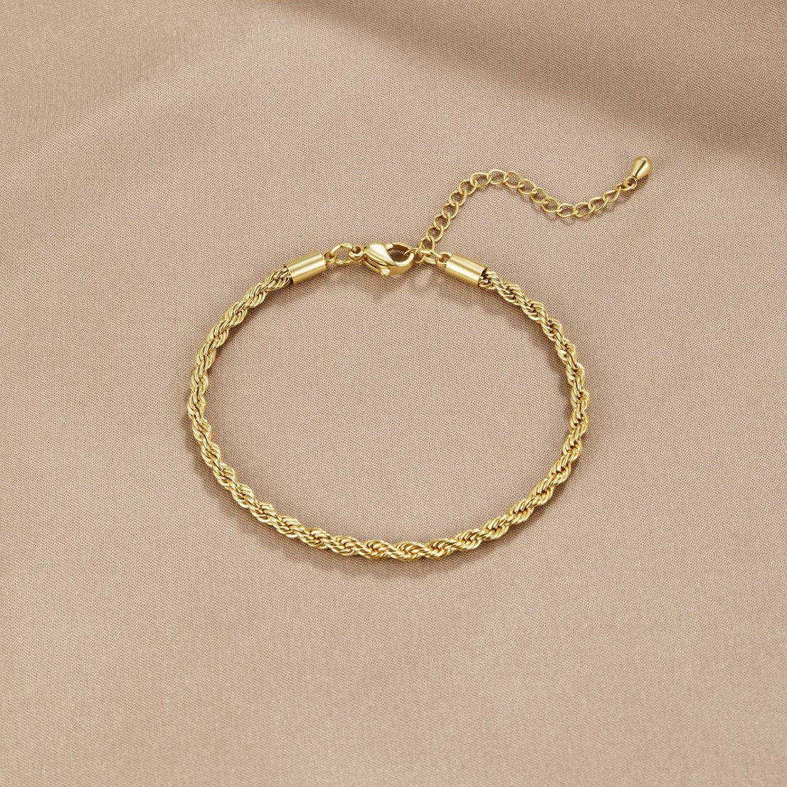Isabella - Guldvävt armband