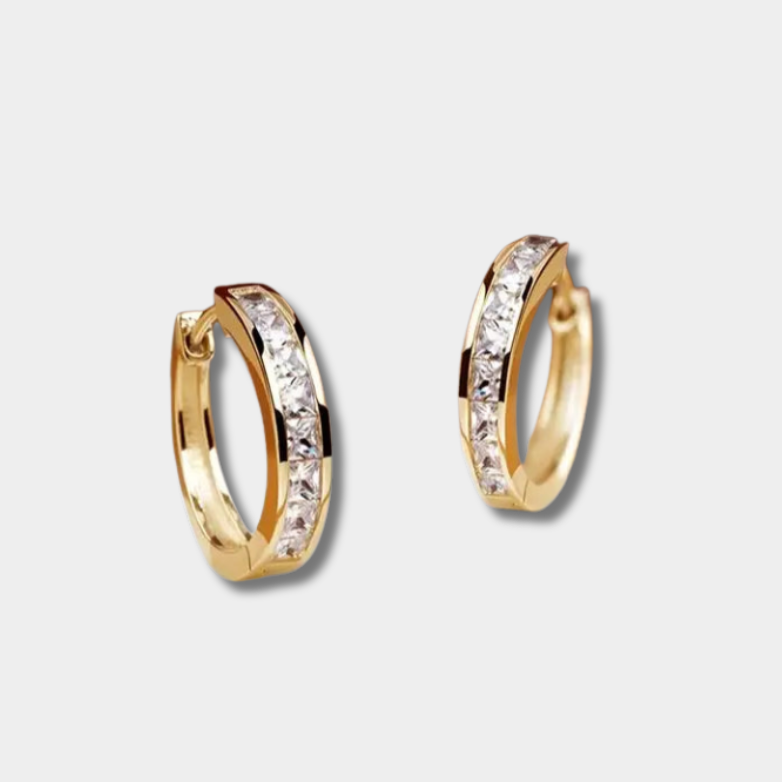 Pavlína - Eleganta guldörhängen