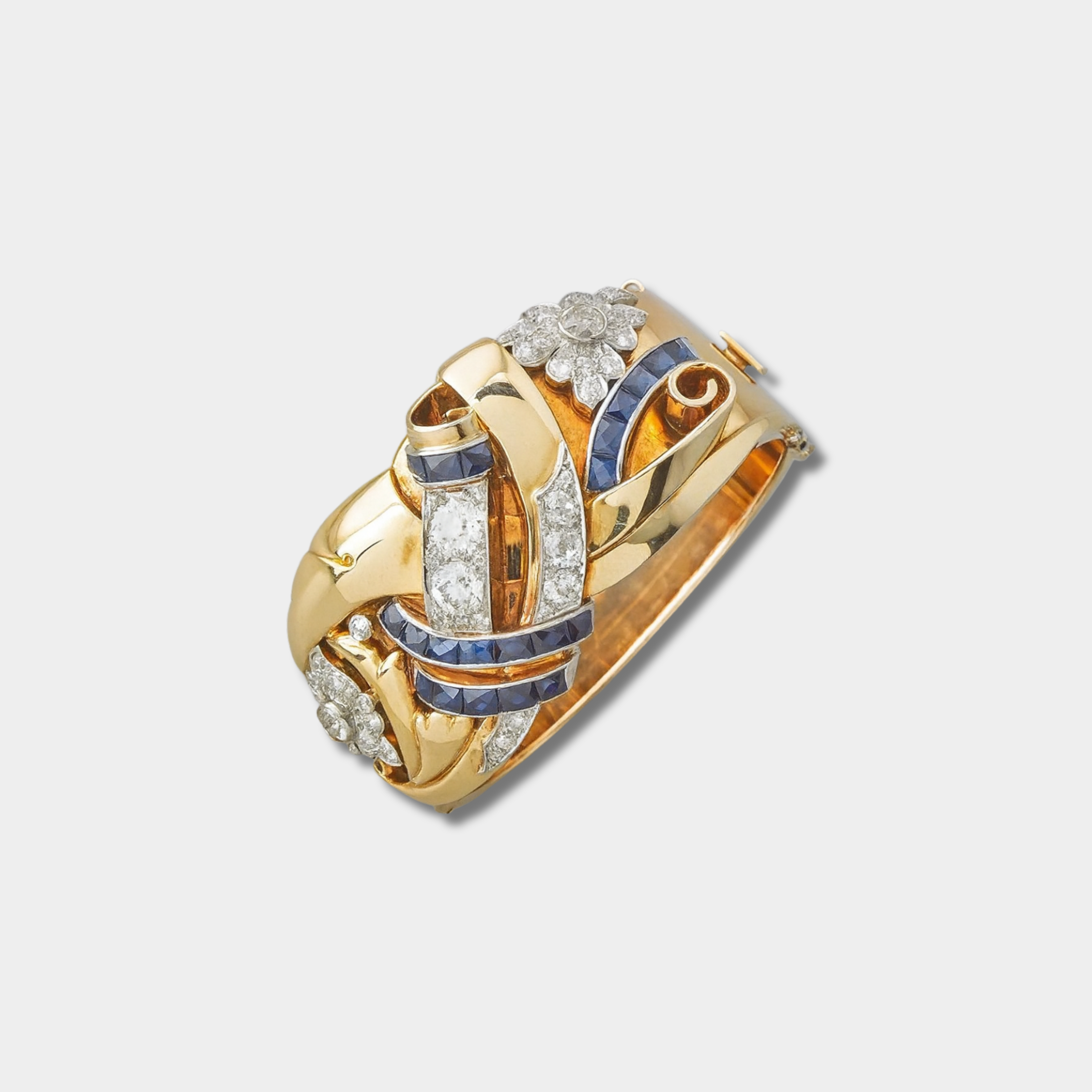Mari - Vintage Ring av Guld Zirkon