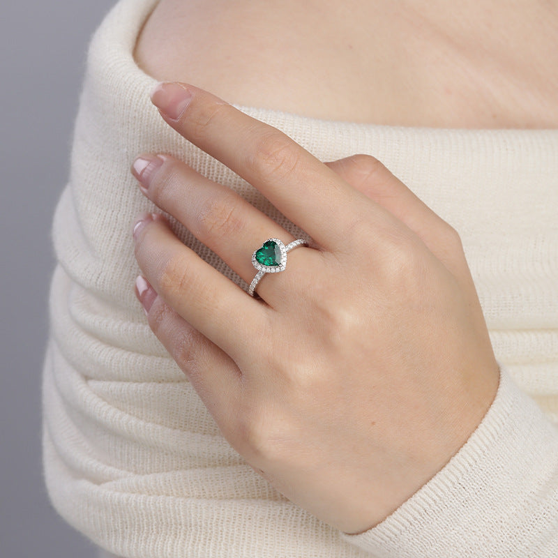 Delara Virenza Ring - Vitt Guld
