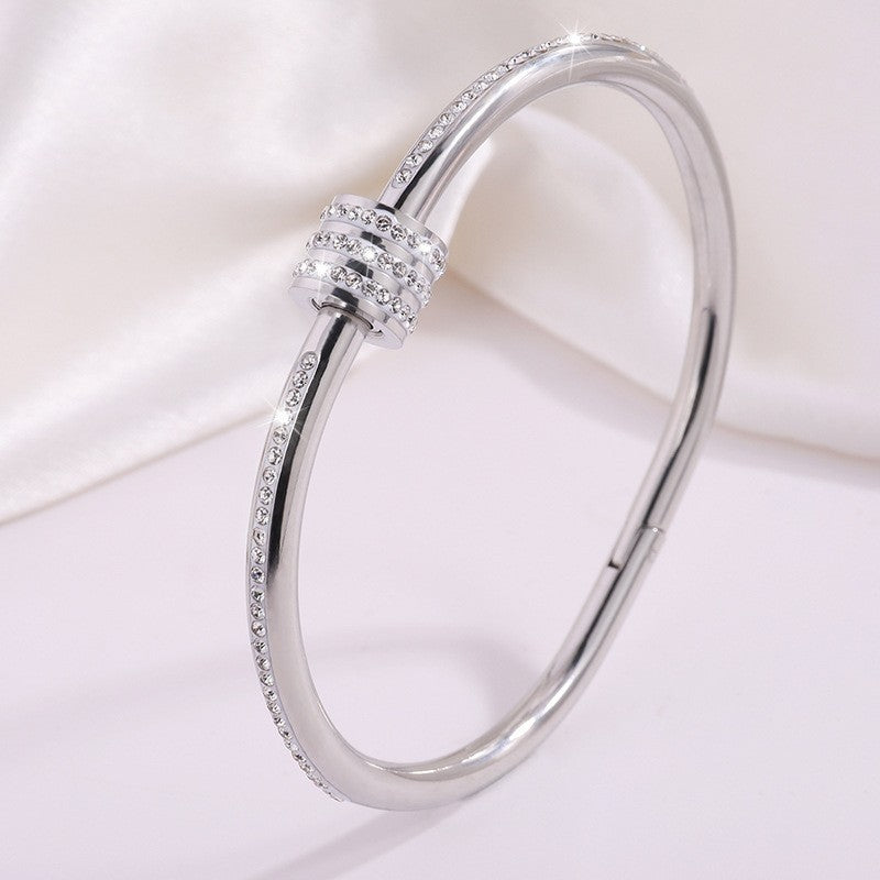 Armband Tessandra Virelli - Vitt guld