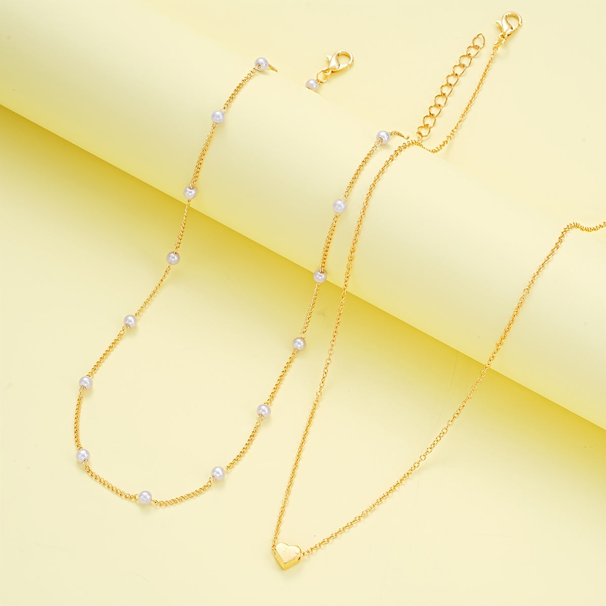 Elegant Minimalist Halsband och Armband Set