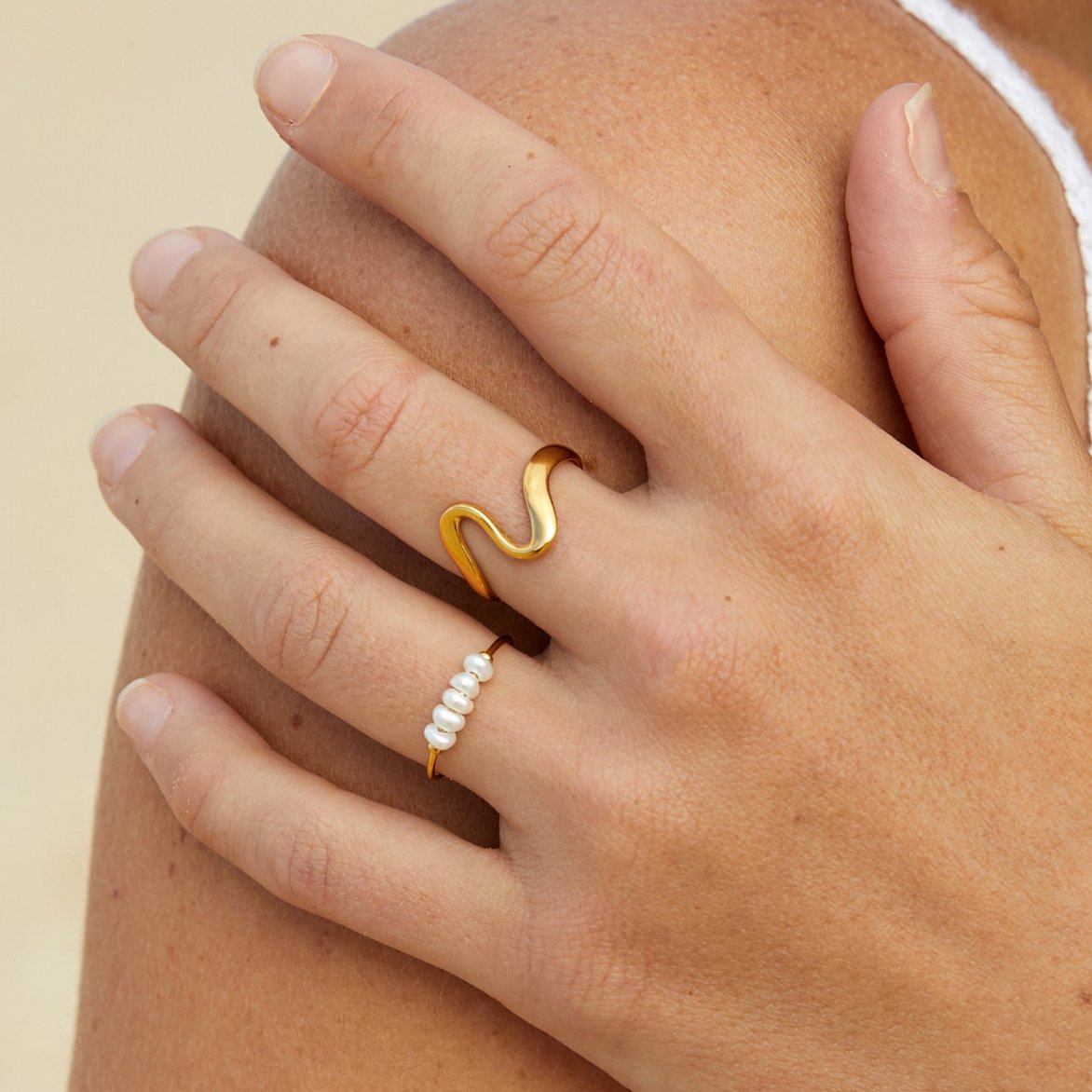 Grace - Ring med söta pärlor