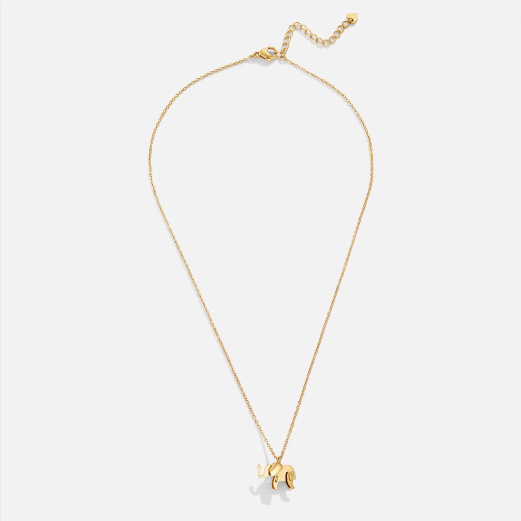 Louisa – Guldhalsband med symmetriska blommiga detaljer.