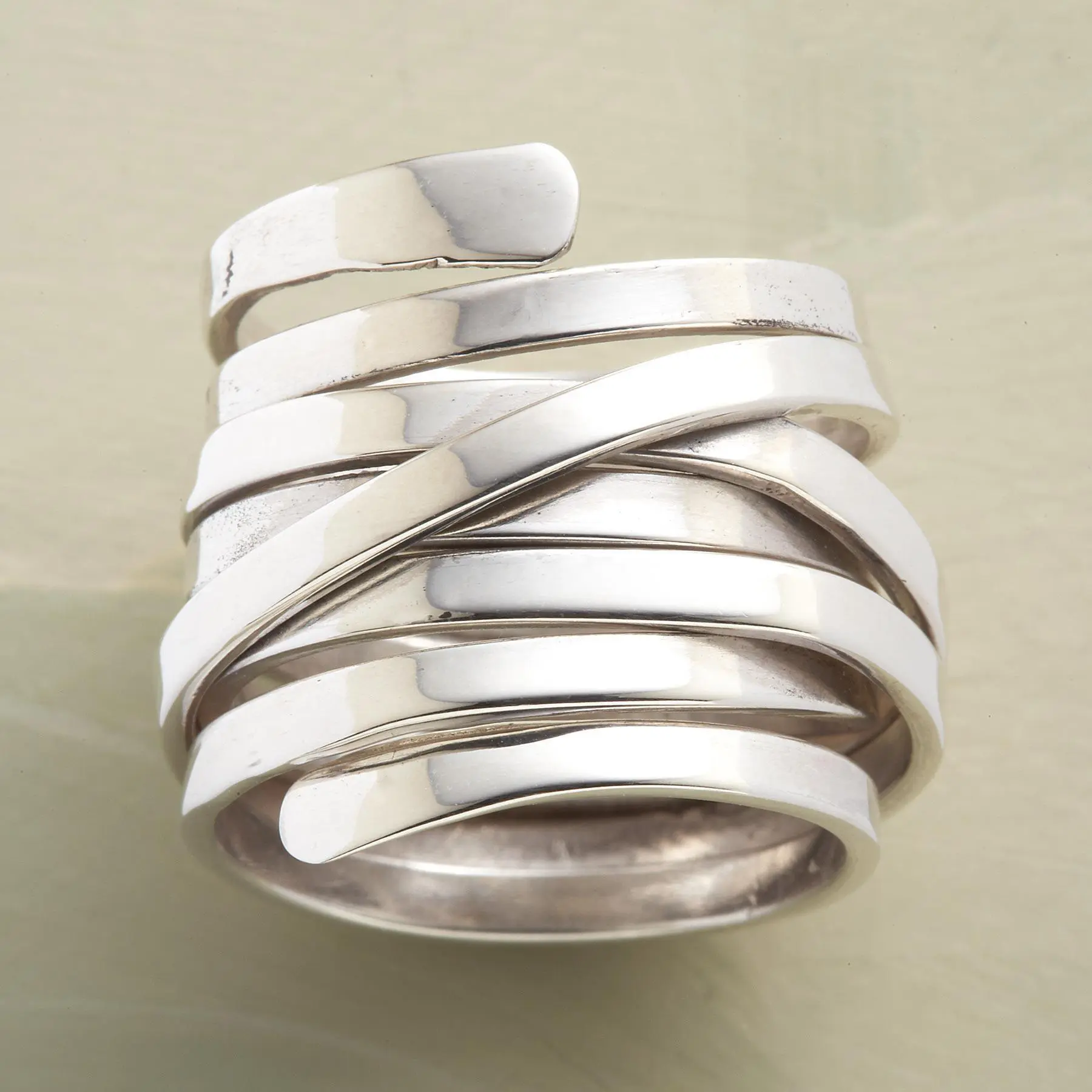 Elegant Vintage Silverring
