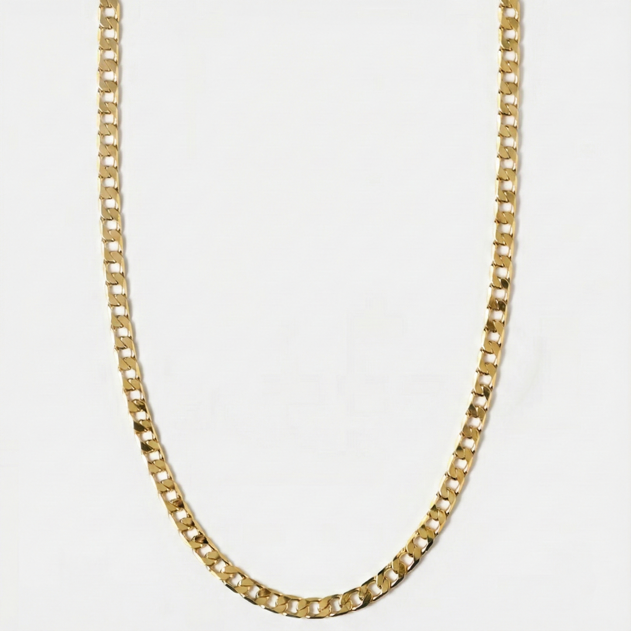 Halsband av platta ringar