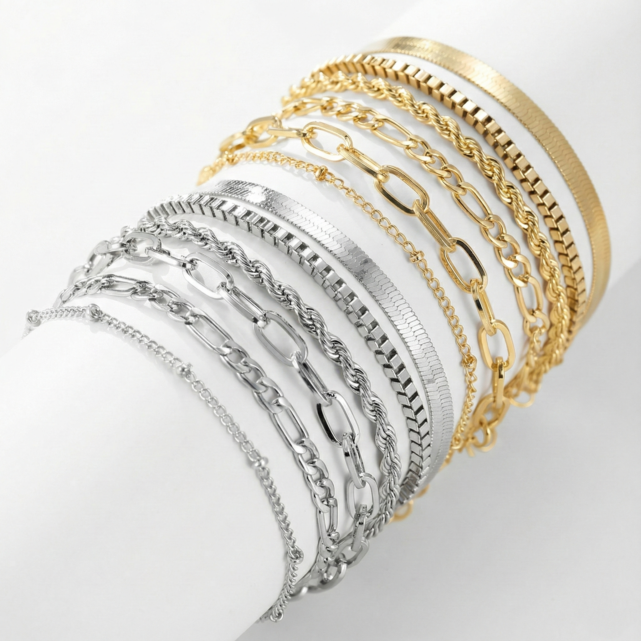 Armband med pärlor Ellis Renner - Vitt guld