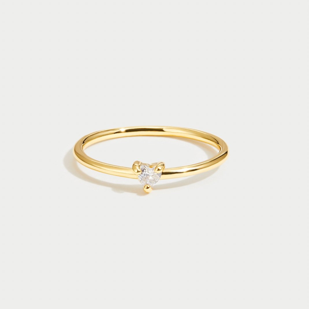 Leonie – Enkel guldring.