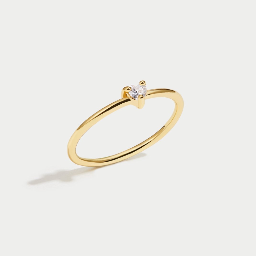 Leonie – Enkel guldring.