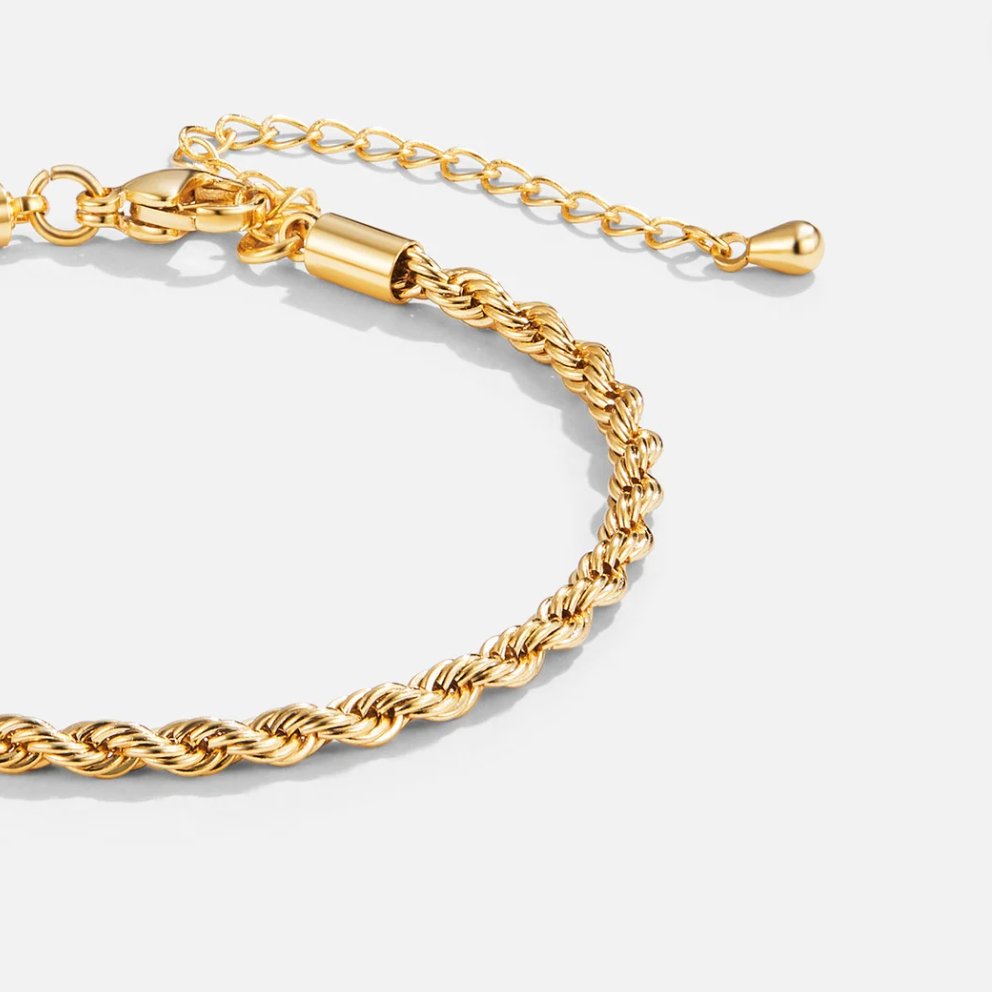 Isabella - Guldvävt armband