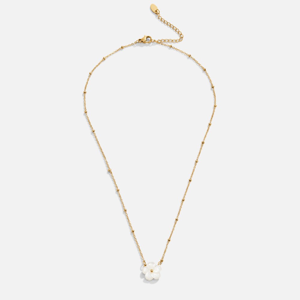 Jana – Dubbelhalsband med rund hänge.