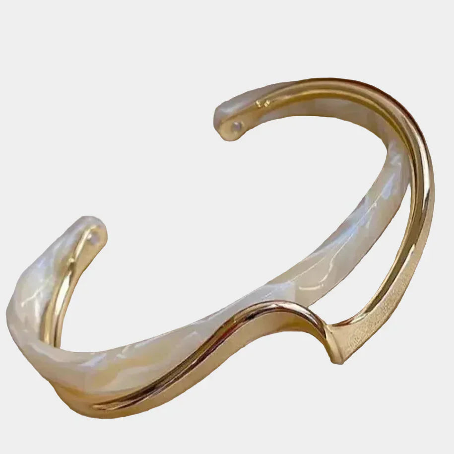 Elegant Guldarmband Opal